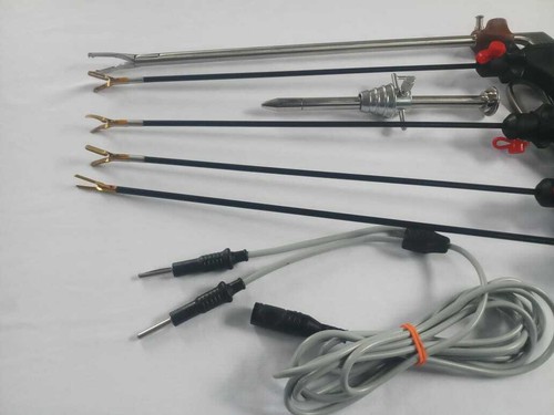 Laparoscopic Trocar Hem-O-Lok Applier Bipolar Dissector Cable Instrument Set 7Pc - Picture 11 of 11