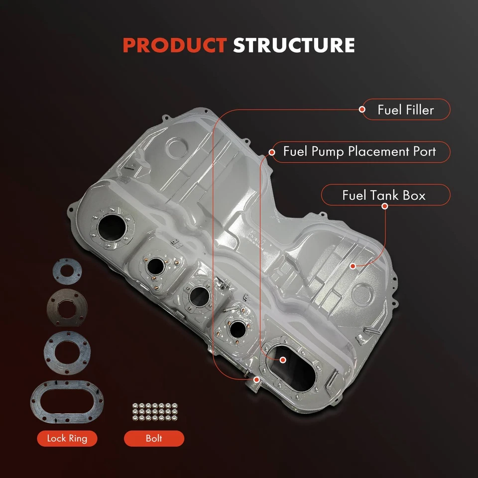 15.9 加仑油箱适用于萨博 9 - 2X 2005 - 2006 斯巴鲁 Forester 1998 - 2003 Impreza — 第 2/4 张图片