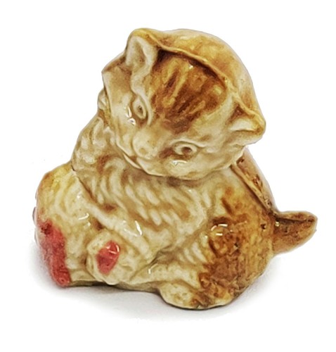 Wade Whimsy, ceramic animal figure – 3 different cats - Picture 4 of 4