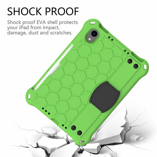 For iPad Pro 11 2021 Mini 6 10.2 8th 9.7 6th KickStand EVA Shockproof Case Strap - Picture 46 of 77