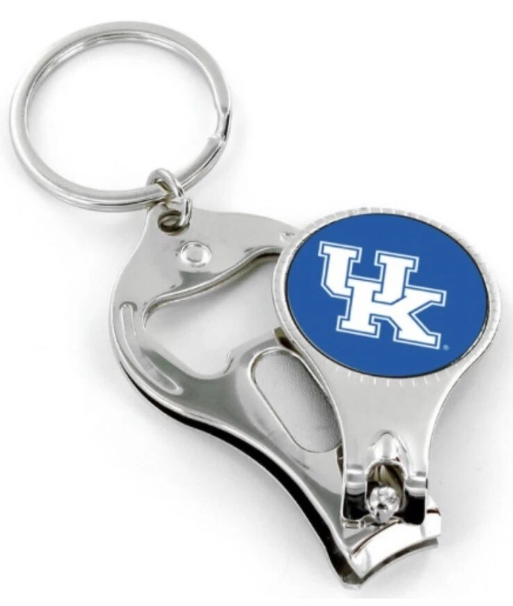 Llavero Abrebotellas De Equipo NCAA - Longitud 3.5 Pulgadas - Gráficos A Color Bajo Acrílico - Regalo Perfecto Para Fans