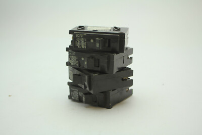 Lot Of 4 Siemens Q120 1-Pole 20A 120/240VAC Circuit Breaker Used