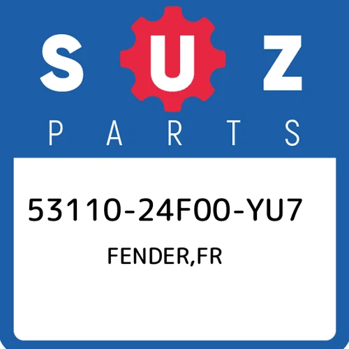 FENDER, FRONT (RED) | FOR YU7