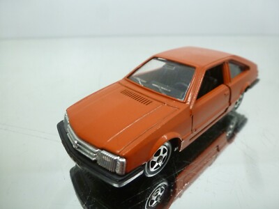 MEBETOYS MATTEL A124 OPEL MONZA COUPE - ORANGE/RED 1:43 - GOOD CONDITION - 89
