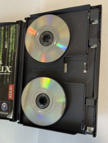 Enter the Matrix (GameCube) Tested & Works Well! W/2 Discs And Manual - Picture 3 of 4