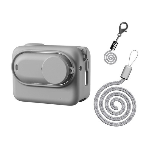 Per fotocamera sportiva Insta360 GO3S/GO3 custodia protettiva in silicone accessori - Foto 13 di 14