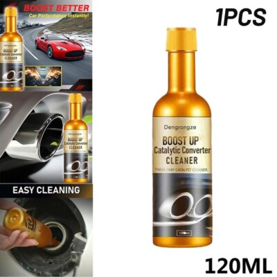 1* 120ml Boost Up Catalytic Converter Cleaner Easy To Clean Car Cleaner Catalyst