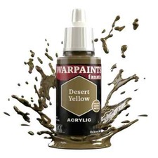 ARMY PAINTER WP3081 Warpaints FANATIC: Desert Yellow 18ml Acrylic Paint 