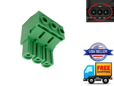 3-Pin Amplifier Power Ground Plug BOSS Audio BE2000.1D BE600.2D Amp