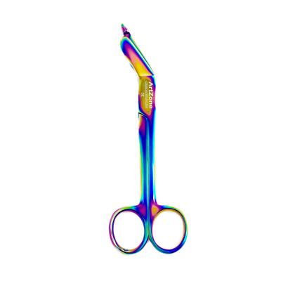 Cynamed Stainless Steel Artzone Lister Bandage Scissors Multi Colored Finish