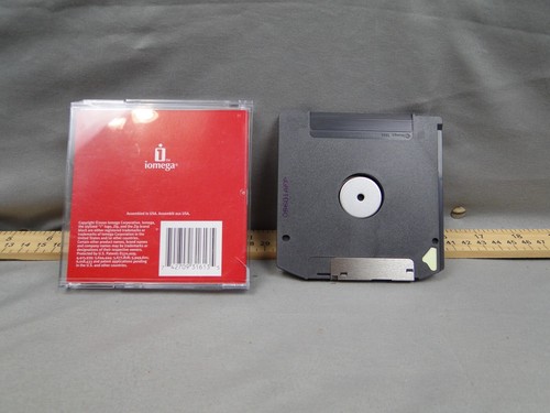 Iomega Zip 250 External Drive USB Power PC Mac Cords Install Disk 3.5 250MB Disk - Photo 9/10