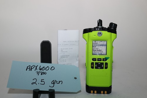 Motorola APX6000 700/800 Bluetooth ZIELONY 2.5 AES-256 z metkami - Zdjęcie 5 z 7