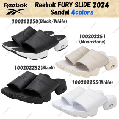 Reebok FURY SLIDE 2024 Sandal 4colors Black White Moonstone Men's Size