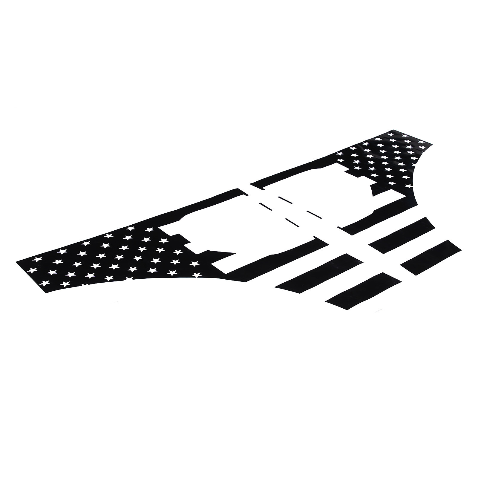 Black Car Hood Fender Stripes Decal Sticker For Ford Ranger 2023+ eBay