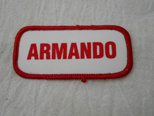 ARMANDO GEBRAUCHTE SIEBWAND VINTAGE NÄHEN AUFNÄHEN AUFNÄHER AUFNÄHER ETIKETTEN VERSCHIEDENE FARBEN VERFÜGBAR - Bild 9 von 10