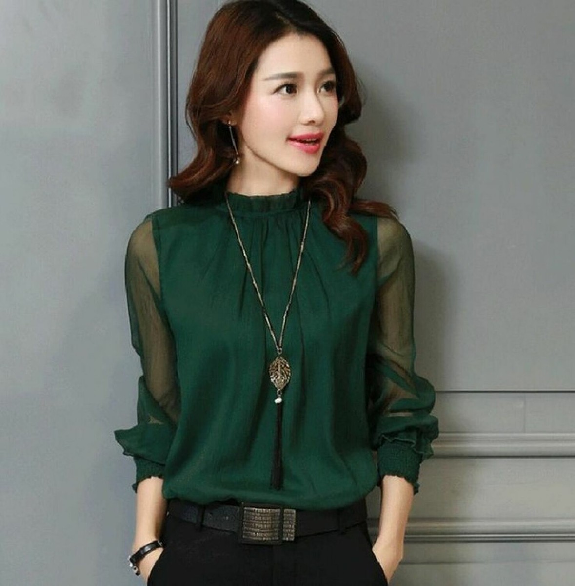 elegant tops for work
