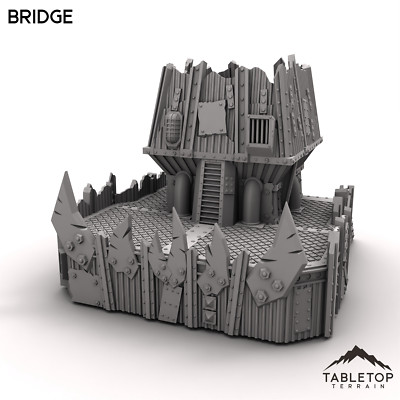 Bridge - Warpzel 1A Orbital Hulk - Wargaming Ork Terrain