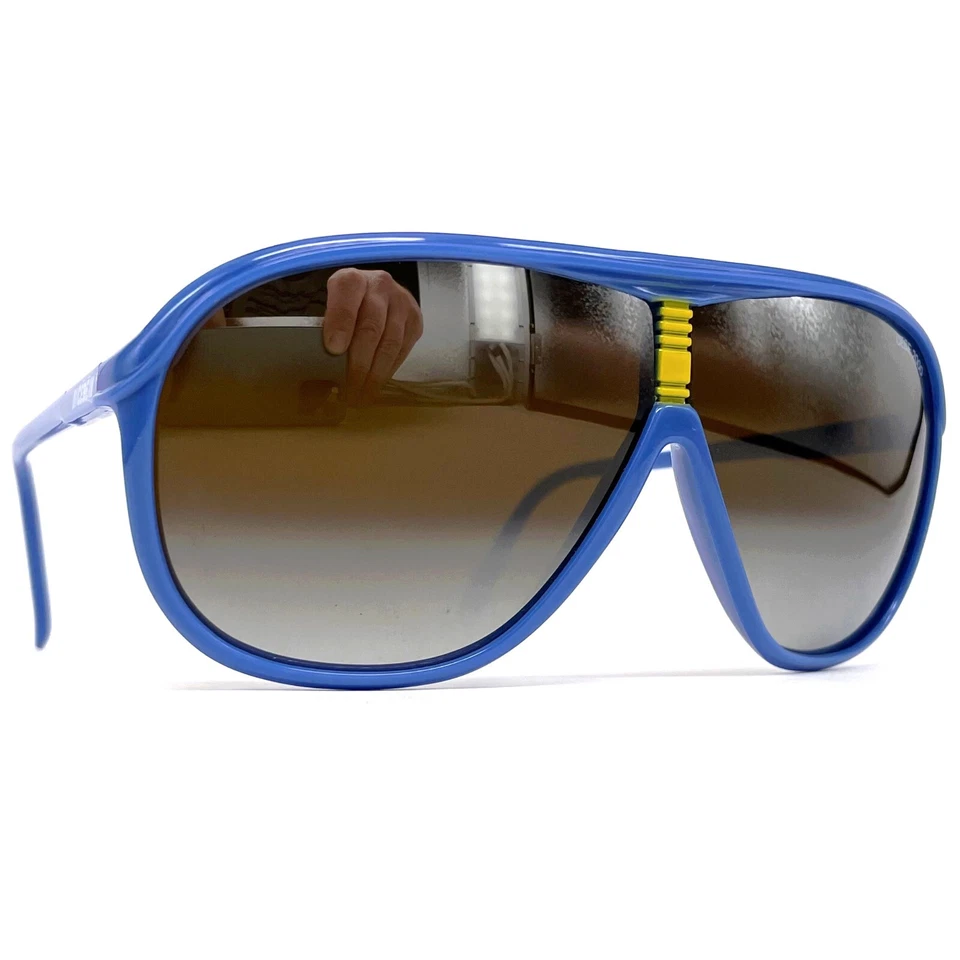 Gafas de sol NOS Vintage CEBE 1904 - Francia Años 90 - Medianas - ORIGINALES - Azul/Marrón Foto 4 de 4