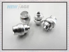 New 4x pcs  Vintage Racing Bicycle Brake Cable Housing End Stops Cap Ferrules 