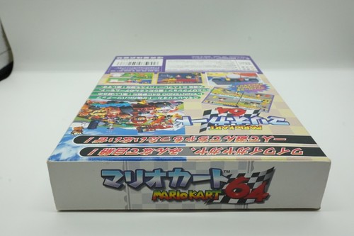 Nintendo 64 Mario Kart 64 N64 Japan Version Box & Cartridge Tested from Japan - Picture 5 of 8