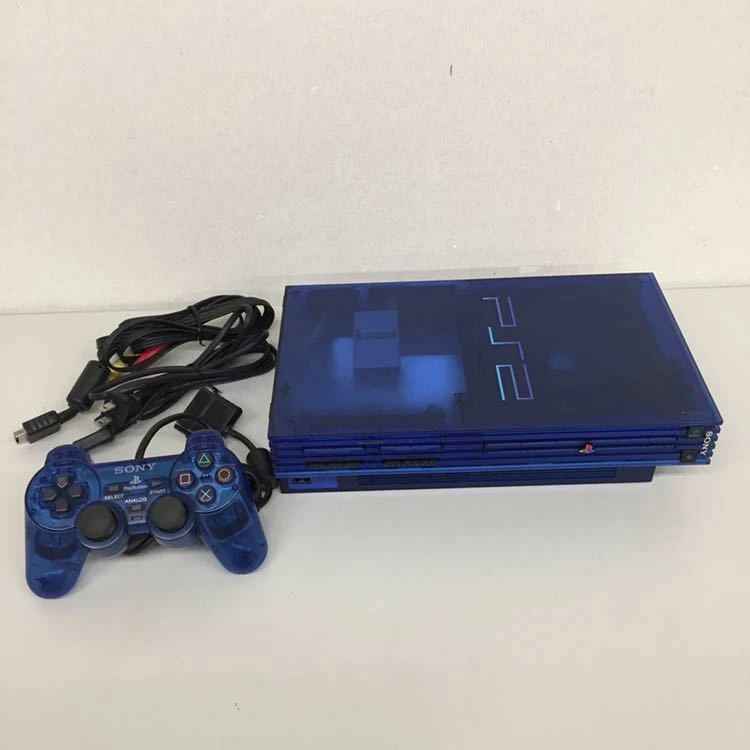 Ocean Blue Sony PlayStation PS2 Console Only TESTED WORKING 42 OFF