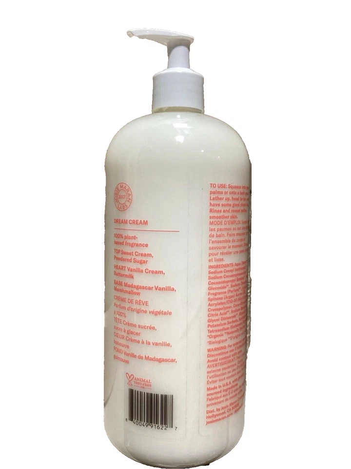 Mousse hidratante Josie Maran Every Body Wash 32 fl oz/960 ml + bomba | Dream Cream Foto 2 de 2