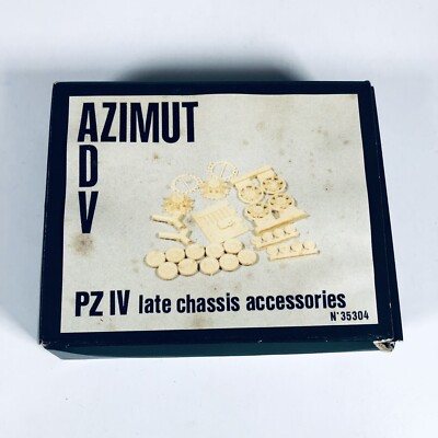 ADV AZIMUT PZ IV Late Chassis Accessories Resin Kit 1/35 Tamiya 35304