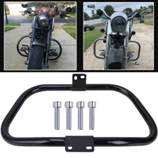 Black Engine Guard Highway Crash Bar For Harley Sportster Iron 1200 883 XL 2004+
