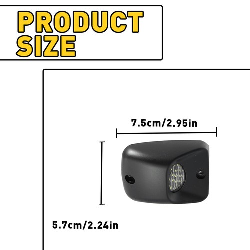 2X White LED Plate License Lights Fit 1995-2004 Toyota tacoma Super Bright White - Picture 11 of 12
