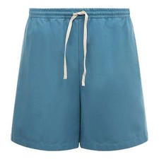 GUCCI Embroidered Cotton-Canvas Shorts