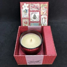 Bougie Warm Spice Scented Candle Christmas Music Box Wonderful Gift