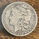 1892-S Better Morgan Dollar Nice Original VG CHRC