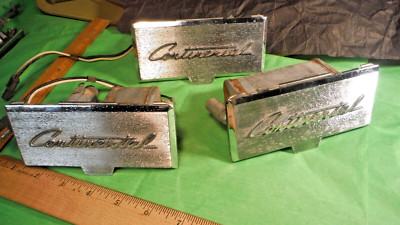 BY67 Lincoln Ashtrays & Lighters Lot Vintage 1958-60 LINCOLN MK III MK IV MK V
