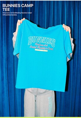 NEWJEANS THE 1st Fanmeeting Official Merch BUNNIES CAMP TEE