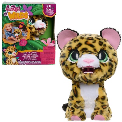 Just Play furReal Lil Wilds Lolly The Leopard Interactive 8-inch