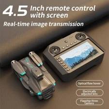 Waypoint Fly Drone with Screen for Adults,5G Remote Controller With Camera