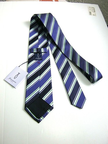 Guarracino Napoli New Silk And Cotton Hand Sewn Made In Italy - Picture 2 of 2