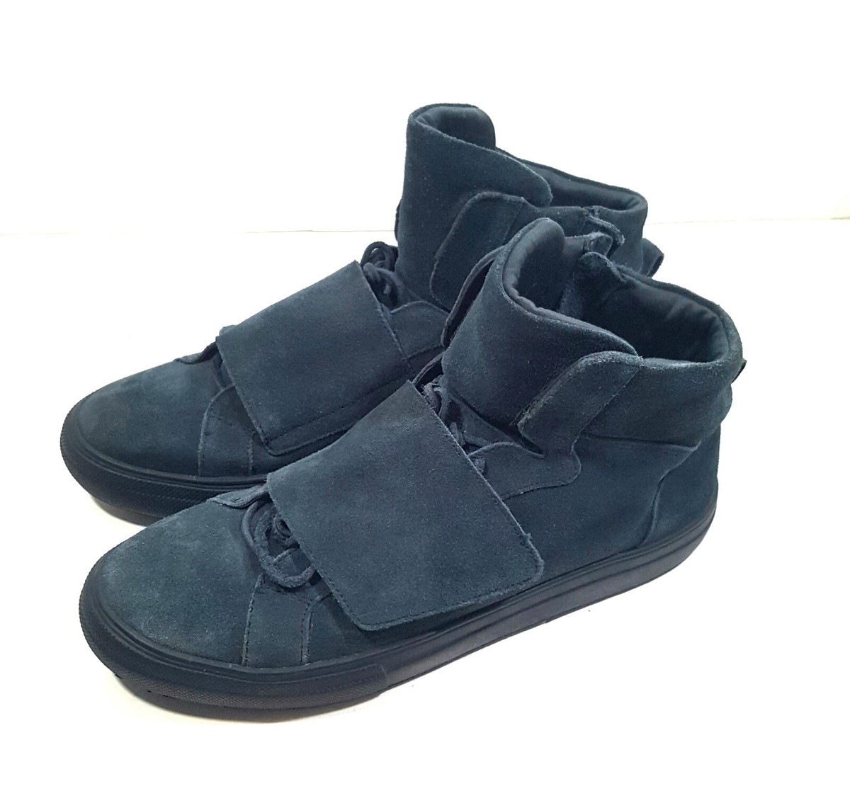 Aldo Alalisien High Top Sneakers Mens Black Suede Leather Aldo Alalisien High Top Sneakers Mens Black Suede Leather