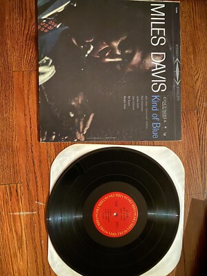 MILES DAVIS Kind Of Blue LP COLUMBIA PC 8163 US 1977 Bill Evans John Coltrane RE