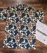 NEW Tachuntfish THF Mojito Duck Hunter Dark Button Up Shirt Mens L Original Fit