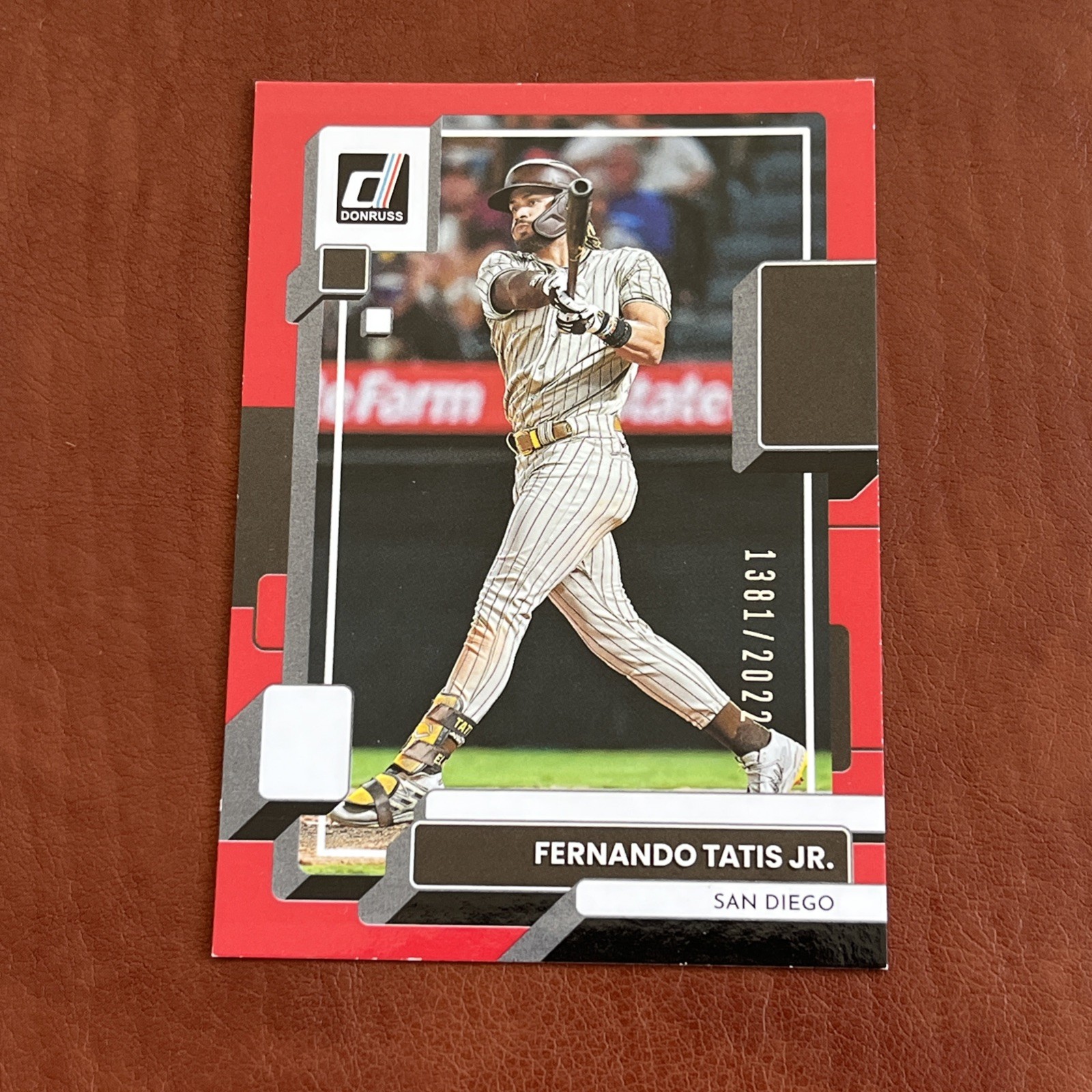Fernando Tatis Jr. 2022 Donruss Baseball Red #82 /2022 - San Diego Padres