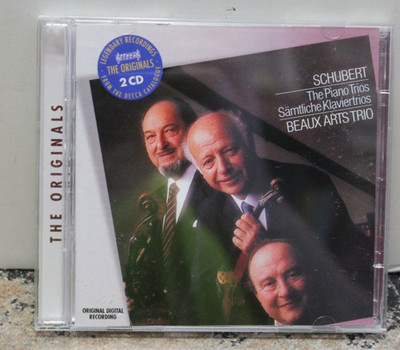 Schubert   Beaux Arts Trio   The Piano Trios 2 x CD Philips, The Originals