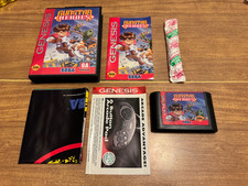 Gunstar Heroes Sega Genesis 100% authentic CIB complete video game w/ fruit roll