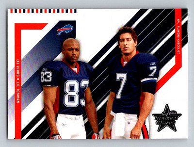 2004 Leaf Rookies & Stars #96 J.P. Losman / Lee Evans