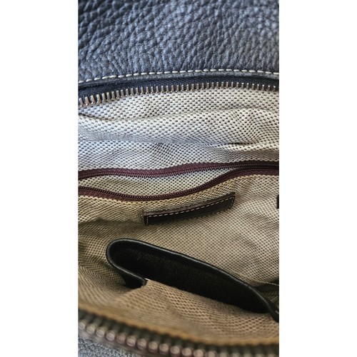 Dooney and Bourke backpack, Black All Weather Leather w/ Brown Leather Straps - Bild 4 von 10