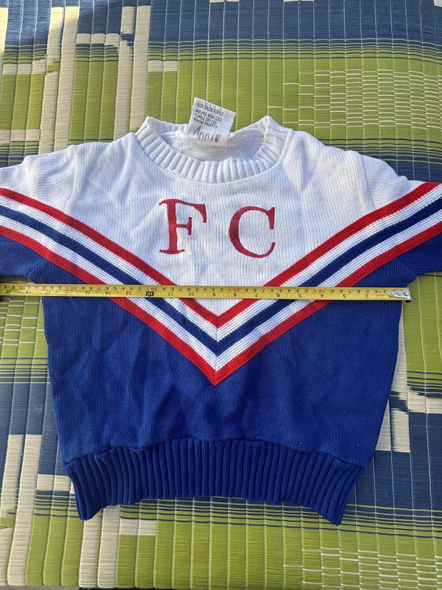 古着 70年代 Cheerleader チアリーダー アクリルニットベスト USA製 レディースS相当 ヴィンテージ /eaa524267 Vintage 80s Girl's Acrylic Cheerleader Sweater Size SX USA
