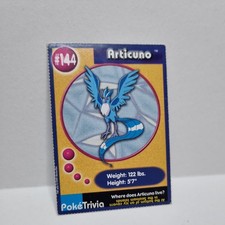PokeTrivia Articuno |  #144 Burger King 1999 | HP 
