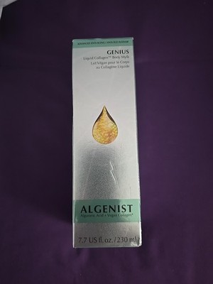 Algenist Genius Liquid Collagen Body Mylk 7.7oz/230ml Vegan Collagen Moisturizer