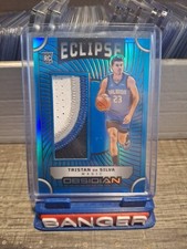2024-25 Obsidian Tristan da Silva Eclipse RC Patch Electric Etch Blue Flood #/30