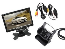 Kit retromarcia wireless Telecamera per camper auto rimorchi Monitor LCD 7 polli